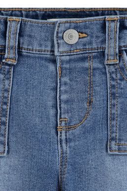 Комплект 2в1 Levi's для дівчинки: лонгслів та джинси Біло-синій (986 set pvu white (62 (3m))