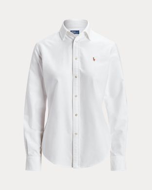 Сорочка Polo Ralph Lauren оксфорд вузького крою Білий (PRL 413381 white lav25 (160/88A)