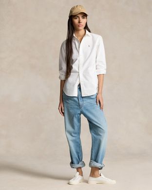 Сорочка Polo Ralph Lauren оксфорд вузького крою Білий (PRL 413381 white lav25 (160/88A)