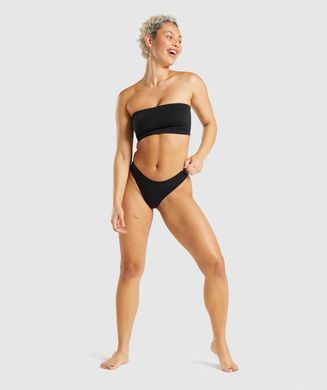 Кроп-топ женский Gymshark Черный (GLUW4528-BK black (S (36))