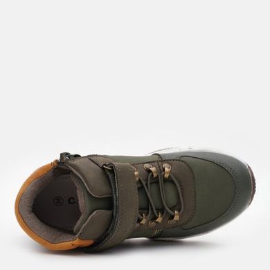 Демісезонні черевики для хлопчика Sluch Хакі (Q365 khaki (32 (20 см))