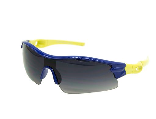 Сонцезахисні окуляри для чоловіків Spraty Чорний,синій, жовтий (5842-C14 black-blue-yell)