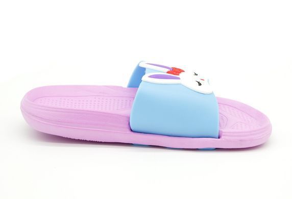 Шльопанці для дівчинки Lion Рожево-голубий (0910 pink-blue (35 (20,5 см))