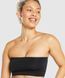 Кроп-топ женский Gymshark Черный (GLUW4528-BK black (S (36))