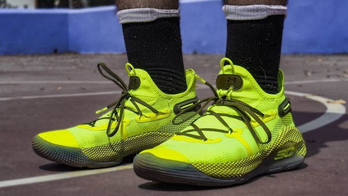 Кроссовки мужские Under Armour Салатовый (UA CURRY 6 green (47 (30,5 см))