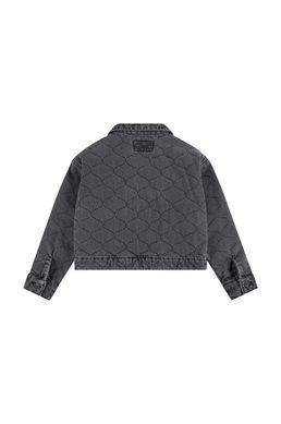 Джинсова куртка Levi's для дівчинки Темно-сірий (097 pvu d-grey (128 (8A))