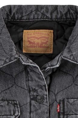 Джинсова куртка Levi's для дівчинки Темно-сірий (097 pvu d-grey (128 (8A))