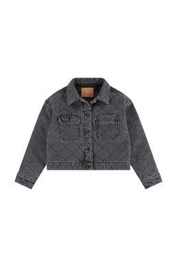 Джинсова куртка Levi's для дівчинки Темно-сірий (097 pvu d-grey (128 (8A))