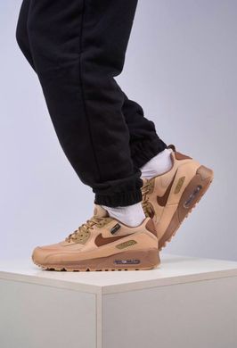 Кроссовки Nike Air Max 90 Сordura Surplus No brand Унисекс Коричневый 36 (23,5 см) (b838-5 brown)