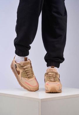 Кроссовки Nike Air Max 90 Сordura Surplus No brand Унисекс Коричневый 36 (23,5 см) (b838-5 brown)