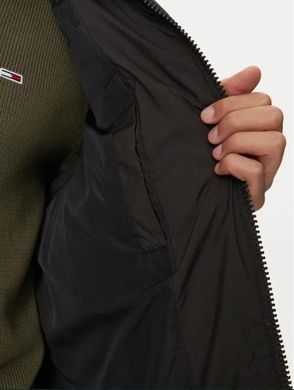 Пухова безрукавка Tommy Jeans чоловіча Tommy Jeans Чорна (DMODM20465 black lav25 (XL)