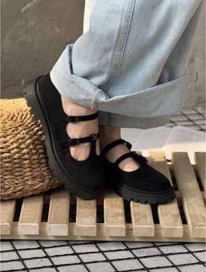 Туфлі з ремінцями жіночі Meideli Чорний (X6935 black (36 (23,5 см))