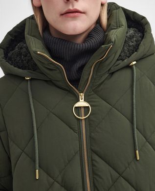 Куртка-пуховик Barbour Kirkton женская Хаки (Kirkton Puffer olive lav25 (S (EU 36))