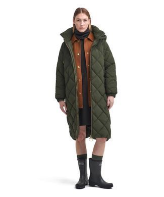 Куртка-пуховик Barbour Kirkton женская Хаки (Kirkton Puffer olive lav25 (S (EU 36))