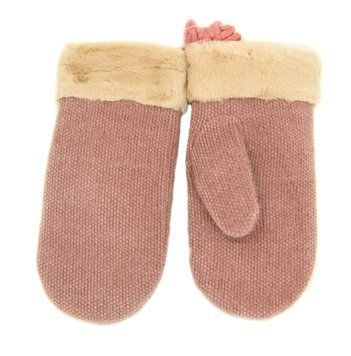 Варежки женские Ronaerdo Темно-розовый (BN3009 d-pink (all size (длина 22 см))
