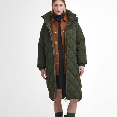 Куртка-пуховик Barbour Kirkton женская Хаки (Kirkton Puffer olive lav25 (S (EU 36))