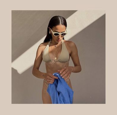 Купальник для женщин BIA SWIMWEAR Песочный (LAISA 4512 beige (XS (EU 34))