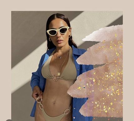 Купальник для женщин BIA SWIMWEAR Песочный (LAISA 4512 beige (M (EU 38))