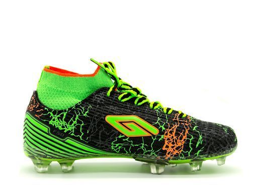 Бутси для дітей Dugana Чорно-зелений (KRA F50m black-green 31 (20 см))