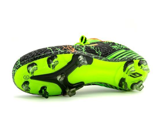 Бутси для дітей Dugana Чорно-зелений (KRA F50m black-green 31 (20 см))