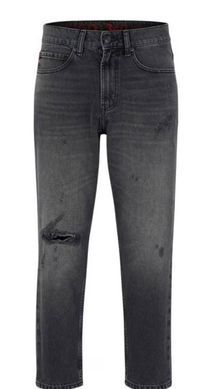 Джинси HUGO 340 Regular Fit denim Чоловічі Чорний (Hugo 340 black lav25 (34/32)