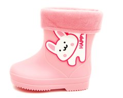 Резинові чоботи для дівчинки BBT Kids Рожевий (M5178 pink (28-180 мм)