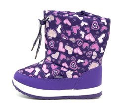 Дутіки для дівчинки Libang Фіолетовий (LH9602 purple2 (31 (19,5 см))