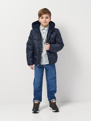 Демісезонна стьобана куртка для хлопчика Levi's Lvb Sherpa Lined Puffer Jkt Синій (257 pvu blue (92 (2A))