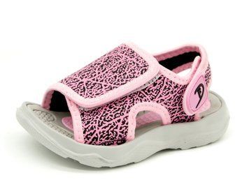 Босоножки для девочки EeBb Серо-розовый (018-4 pink-grey (29 (18,5 см))