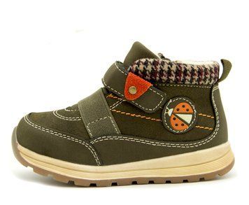 Демисезонные ботинки для мальчика Sluch Хаки (Q105-3 khaki (26 (17 см)))