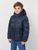 Демісезонна стьобана куртка для хлопчика Levi's Lvb Sherpa Lined Puffer Jkt Синій (257 pvu blue (92 (2A))