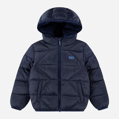 Демісезонна стьобана куртка для хлопчика Levi's Lvb Sherpa Lined Puffer Jkt Синій (257 pvu blue (92 (2A))