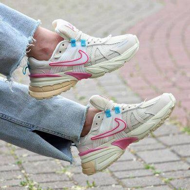 Кросівки Nike V2K Runtekk Beige Pink Blue жіночі No brend Бежевий (fdo0736 beige (37,5 (23,5 см))