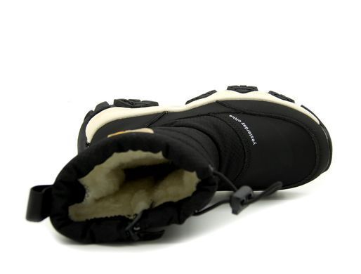 Дутіки для хлопчика Jong Golf Чорний, хакі (40481 black-khaki 33 (21 см))