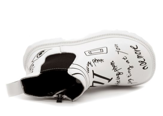 Демісезонні черевики для дівчинки Paliament Білий (EM8-3 white (32 (20 cм))