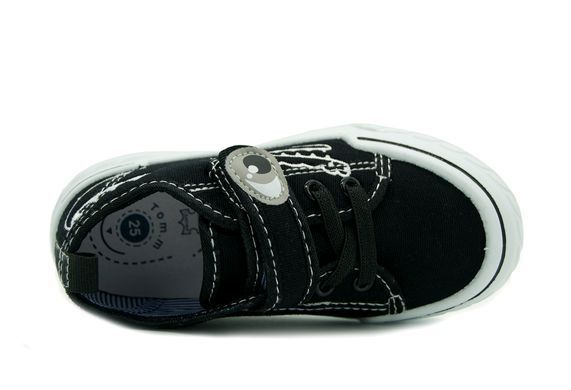 Кеди для хлопчика Tom.m Чорний (11155d black (﻿25 (16,5 см))