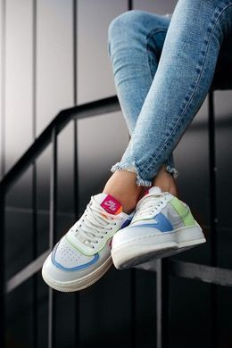 Кросівки Nike Air Force 1 Shadow жіночі No brend Різнокольоровий (b249-4 colors (36 (23 см))