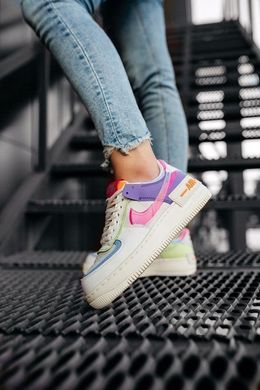 Кросівки Nike Air Force 1 Shadow жіночі No brend Різнокольоровий (b249-4 colors (36 (23 см))