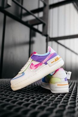 Кросівки Nike Air Force 1 Shadow жіночі No brend Різнокольоровий (b249-4 colors (36 (23 см))