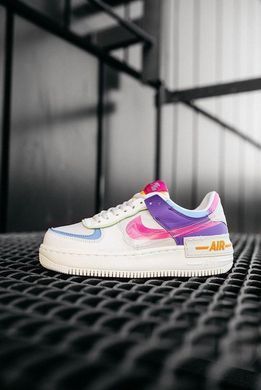 Кросівки Nike Air Force 1 Shadow жіночі No brend Різнокольоровий (b249-4 colors (36 (23 см))
