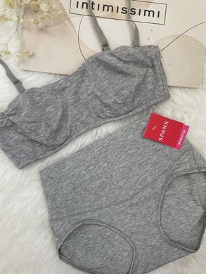 Бюстгалтер Бандо женский Tezenis Серый меланж (1FSN05 grey (80B)