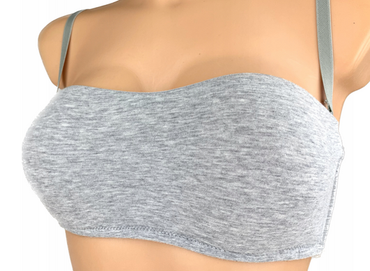Бюстгалтер Бандо женский Tezenis Серый меланж (1FSN05 grey (80B)