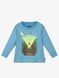 Лонгслив хлопковый Levi's для мальчика Синий 98 см (36 мес) (569 pvu blue)