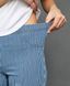 Джинси/легінси літні, легкі у смужку жіночі Calzedonia Синій (modp0474 blue (S (36))