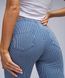 Джинси/легінси літні, легкі у смужку жіночі Calzedonia Синій (modp0474 blue (S (36))