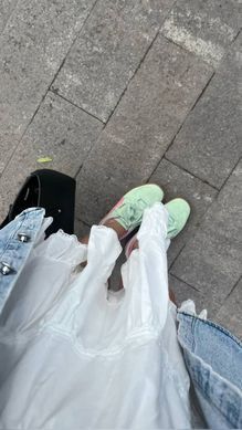 Кеды Puma Palermo женские No brend Зеленый с розовым (U1102 green-pink (41 (26,5 см))