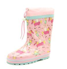 Резинові чоботи для дівчинки KIMBO Рожевий (Y288-2 pink (35 (23 cм))