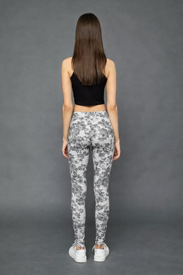Легінси квітковий принт для дівчаток Calzedonia Сірий (modp0534 grey (158-170 (12-16 лет))