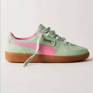 Кеды Puma Palermo женские No brend Зеленый с розовым (U1102 green-pink (41 (26,5 см))