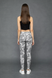 Легінси квітковий принт для дівчаток Calzedonia Сірий (modp0534 grey (158-170 (12-16 лет))